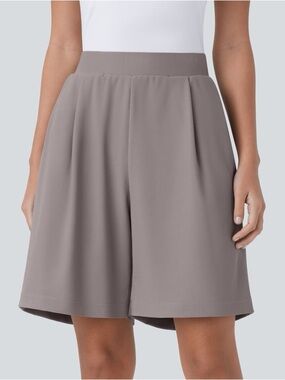 Halara High-Waisted Body Sculpt Micro-waffle Bermuda Shorts - NWOT